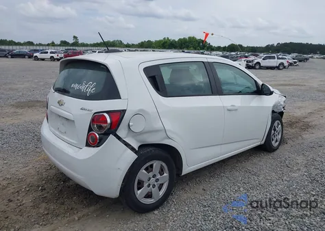 2016 Chevrolet Sonic Ls Auto from USA, damaged, VIN 1G1JA6SH4G4169280